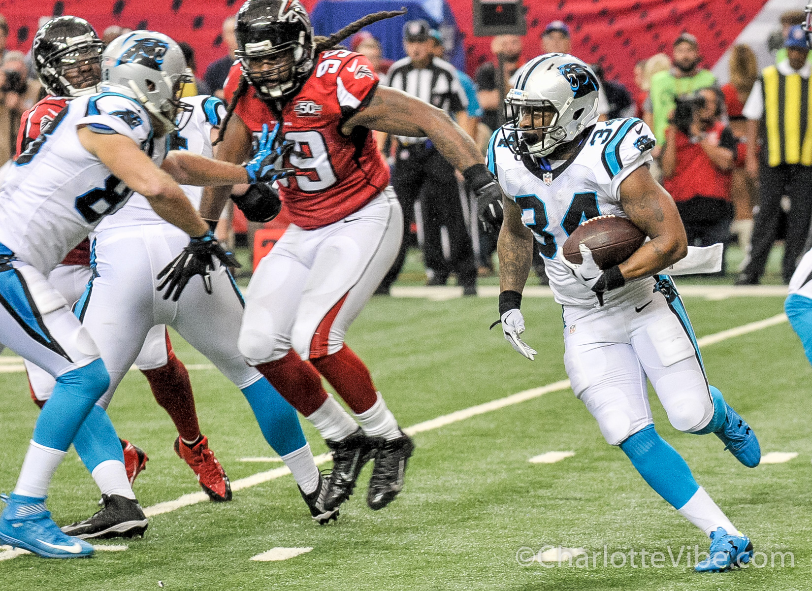 Photos Panthers vs Falcons Charlotte, NC